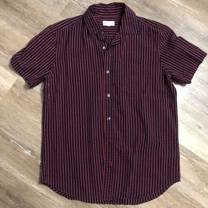 Mens Gap Short Sleeve Button-Up